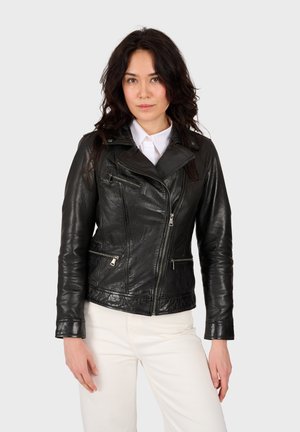 ROXIE - Leather jacket - black