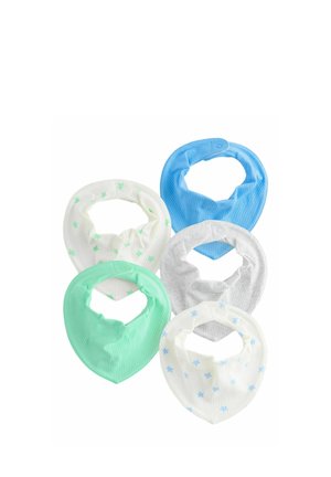 DRIBBLE 5 PACK - Lätzchen - blue/green