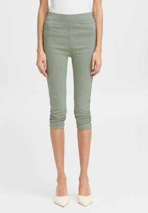 b.young BYKEIRA BYDIXI CAPRI - Rövidnadrágok - sea spray