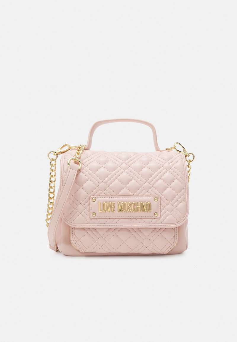 Love Moschino QUILTED BAG TOP HANDLE Sac à main nudo/beige ZALANDO.FR