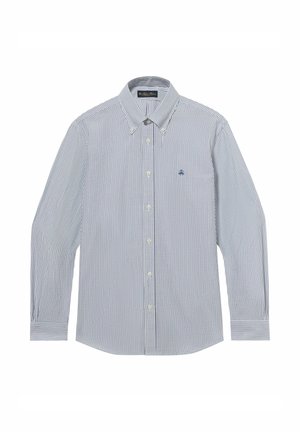 Brooks Brothers, REGULAR FIT SEERSUCKER SHIRT WITH BUTTON DOWN COLLAR - Hemd - navy