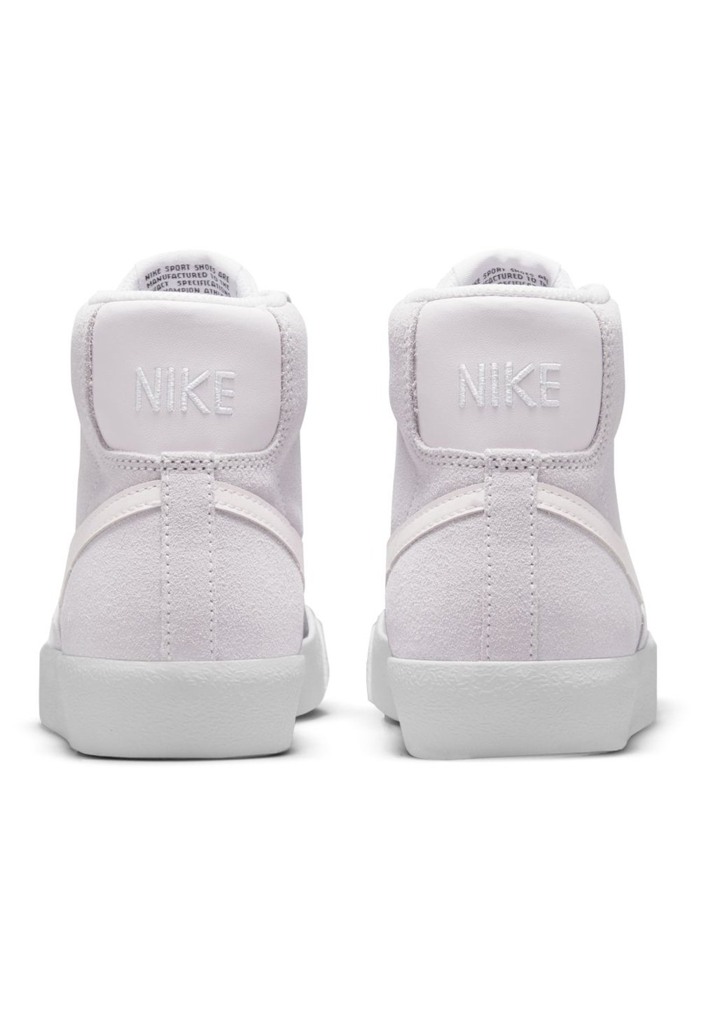 Nike Sportswear BLAZER MID '77 SUEDE BG - Baskets montantes - lt violet/lt  violet/white/white/violet - ZALANDO.FR