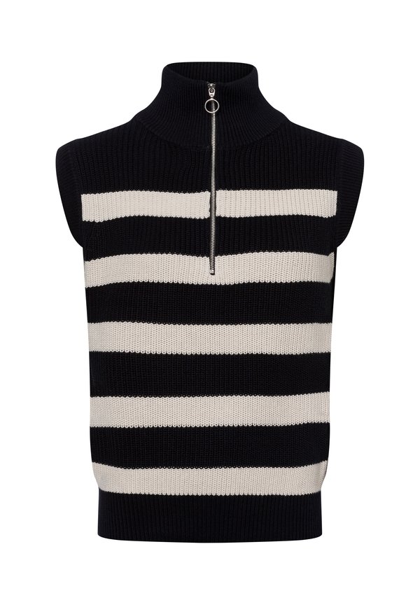 Strickpullover - schwarz