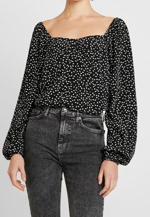 Bluse - black