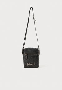 JC METAL LETTERING STYLE 3  UNISEX - Olkalaukku - black