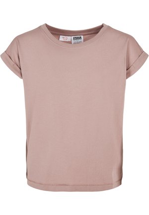 Urban Classics, EXTENDED SHOULDER - Jednoduché tričko - duskrose