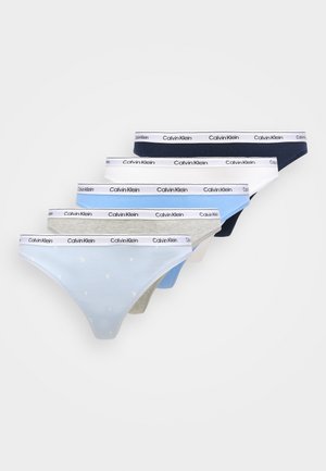 THONG ICON LOGO 5 PACK - Tanga - shoreline/blue descent/white/grey
