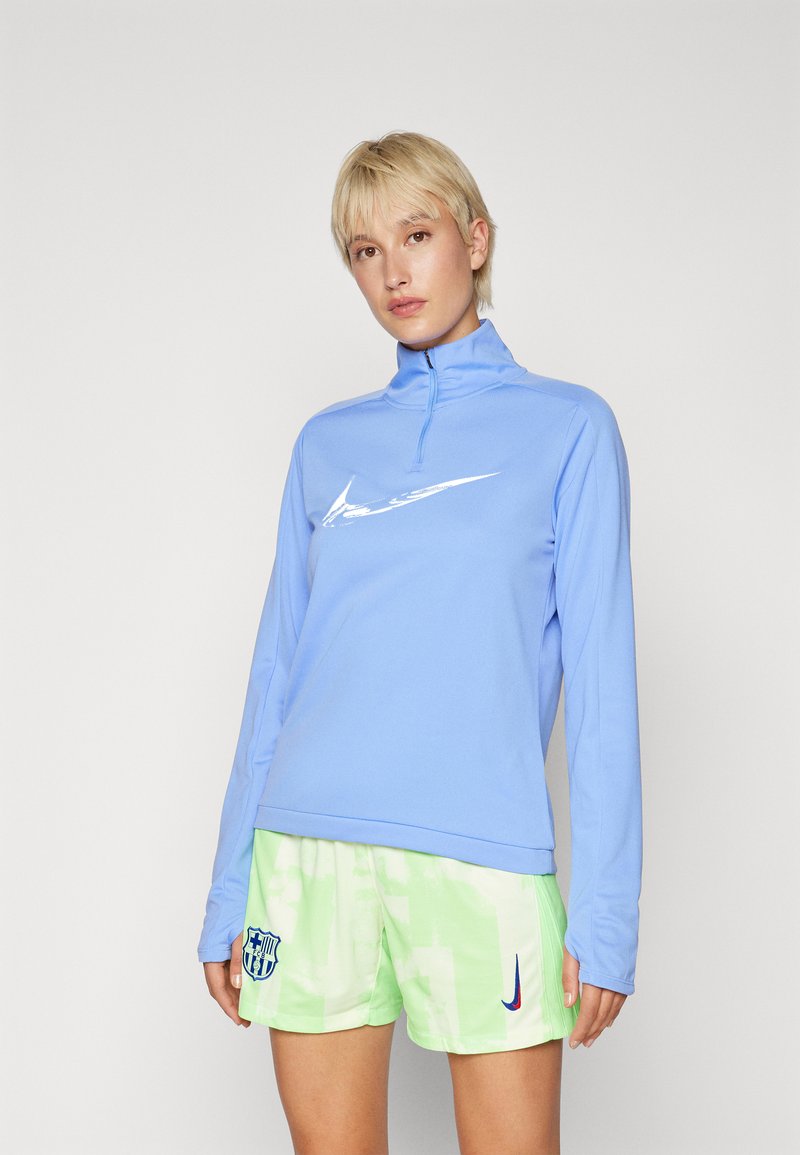 Nike Performance Top dugih rukava - royal pulse/vintage green