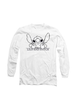 LILO STITCH RELAX SKETCH - Long sleeved top - white