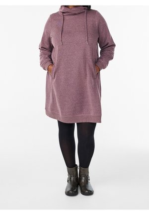 Zizzi, Robe de jour - mottled bordeaux