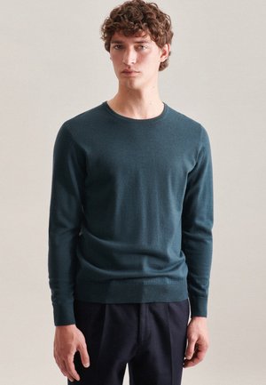 Seidensticker PULLOVER SCHWARZE ROSE - Pullover - green