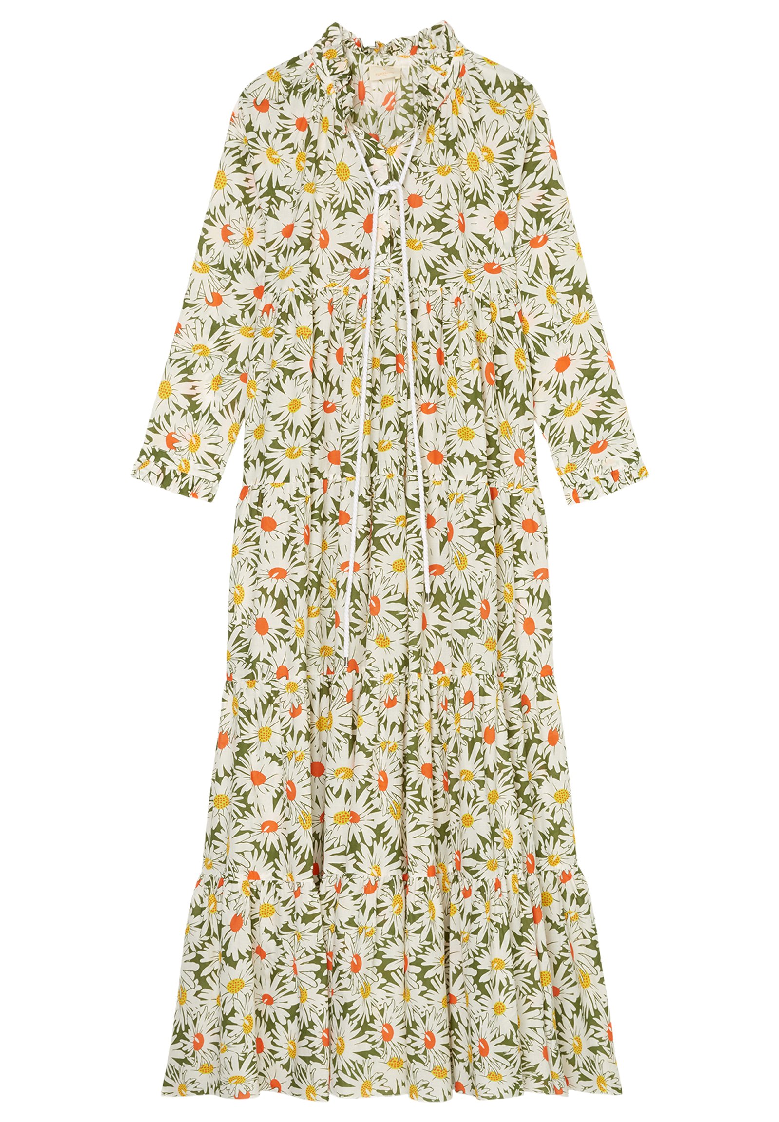 Mode Jurken Blousejurken Marc O’Polo Marc O\u2019Polo Blousejurk khaki casual uitstraling Mode Jurken Blousejurken Marc O’Polo Marc O\u2019Polo Blousejurk khaki casual uitstraling