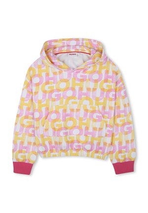 Hoodie - shocking pink