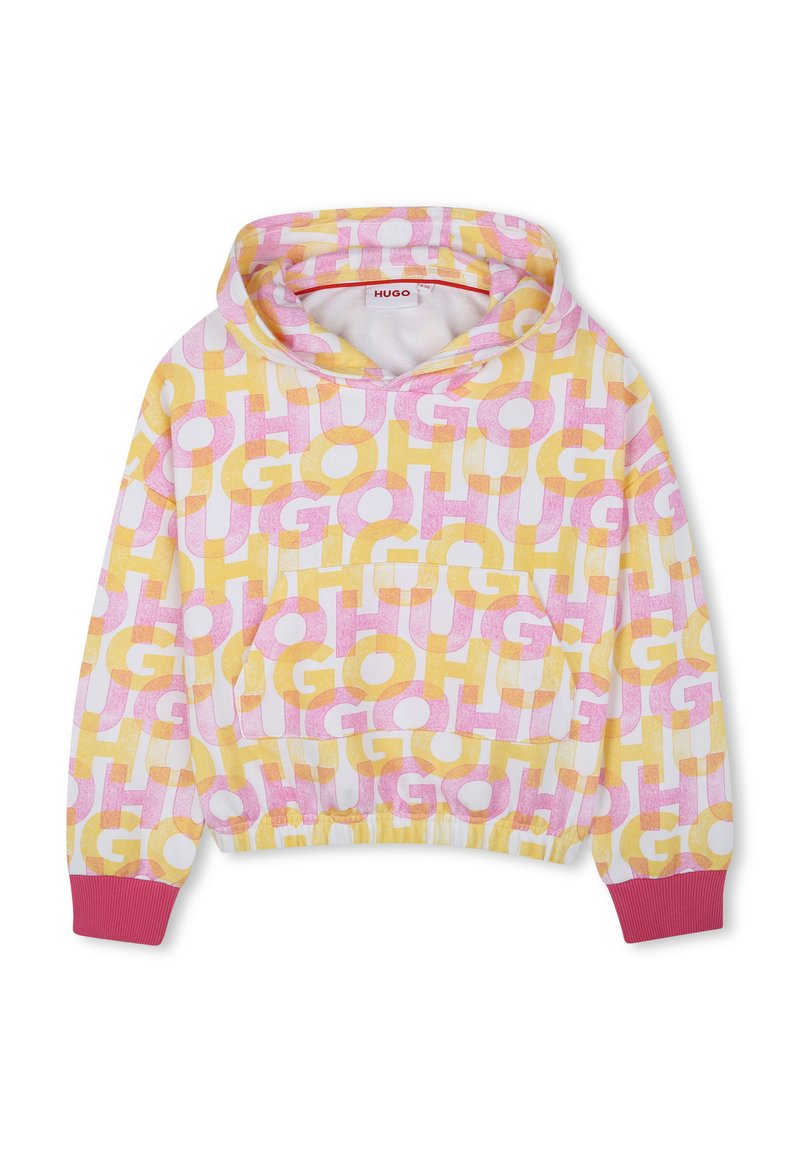 HUGO Kids Sweater donkerroze