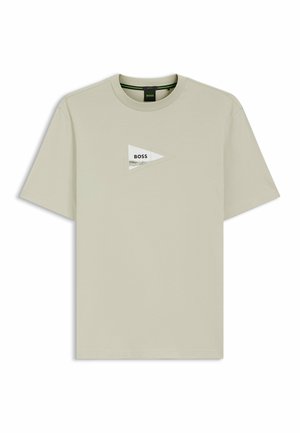 BOSS, BOSS TS_NETWORK PHOTO - T-shirt imprimé - light beige two