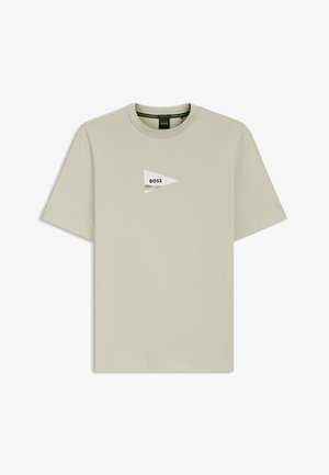 BOSS, BOSS TS_NETWORK PHOTO - T-shirt imprimé - light beige two