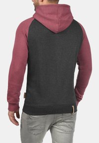 INDICODE JEANS IDElliot - Hættetrøje - charcoal/wine