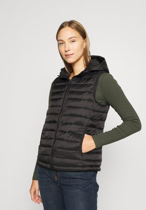 WOJANA - Waistcoat - black