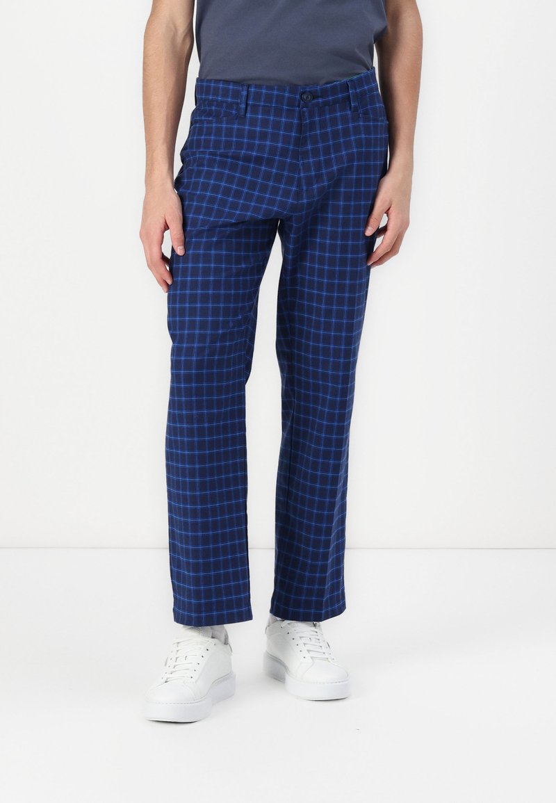 adidas Golf Originals - PRINTED PANT - Trousers - night indigo/royal blue/blue bird, Enlarge
