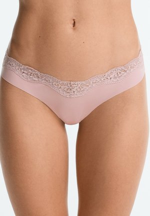 OYSHO, 3 PACK - String - chocolate red