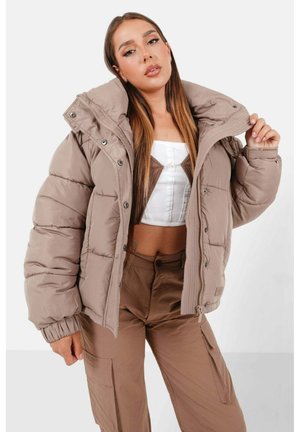 Winter jacket - dark beige