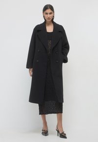 Calliope DOPPIOPETTO OVERSIZE - Cappotto classico - ultrablack