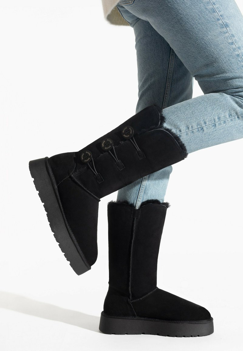 Gooce CORNICE - Botas para la nieve - black