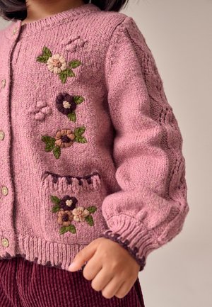 Next REGULAR FIT - FLORAL PRINT - Cardigan - pink