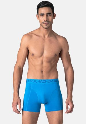 MUCHACHOMALO 2-PACK SOLID - Trunks - black blue