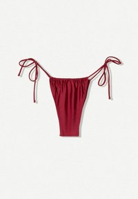 WITH TIES - Donji dijelovi bikinija - bordeaux