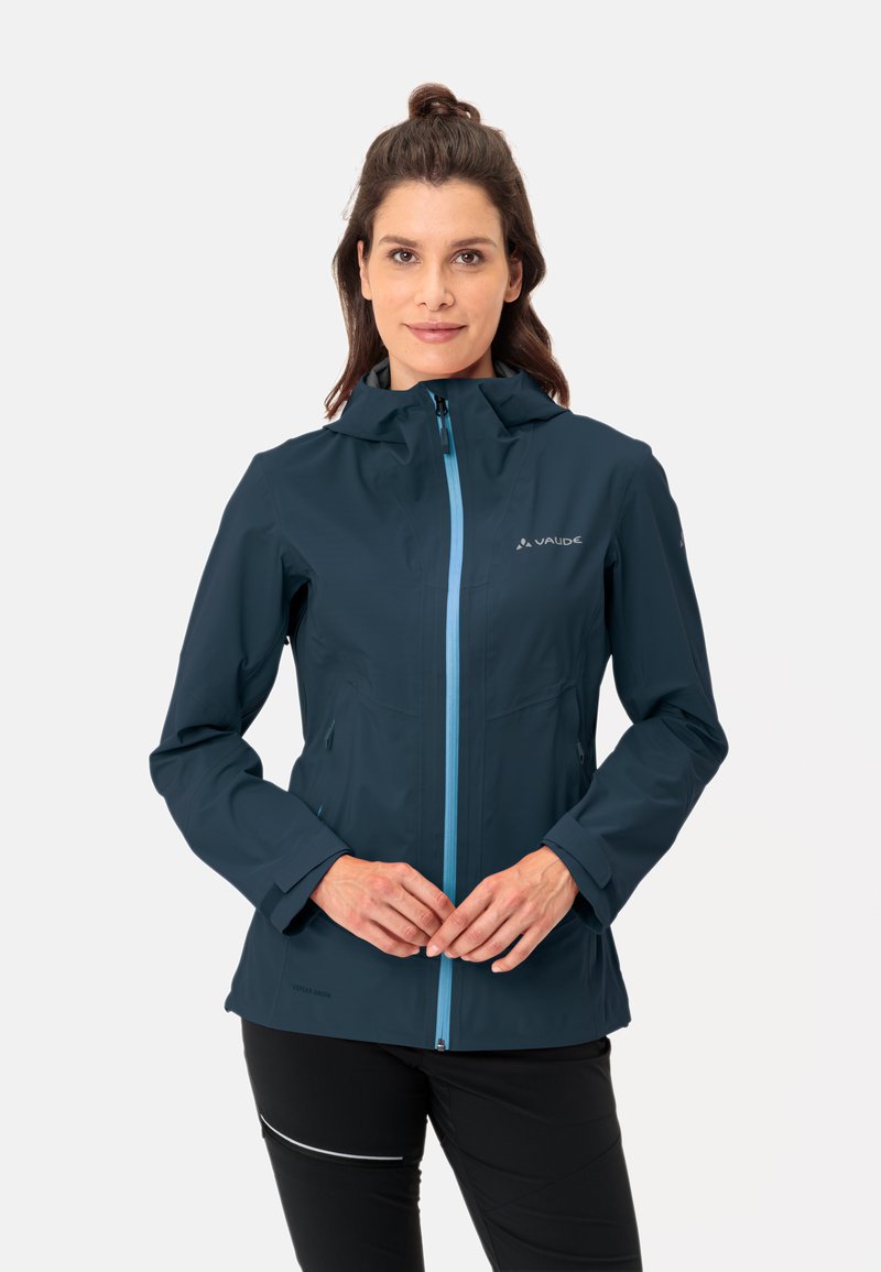 Vaude Hardshell-jas petrol