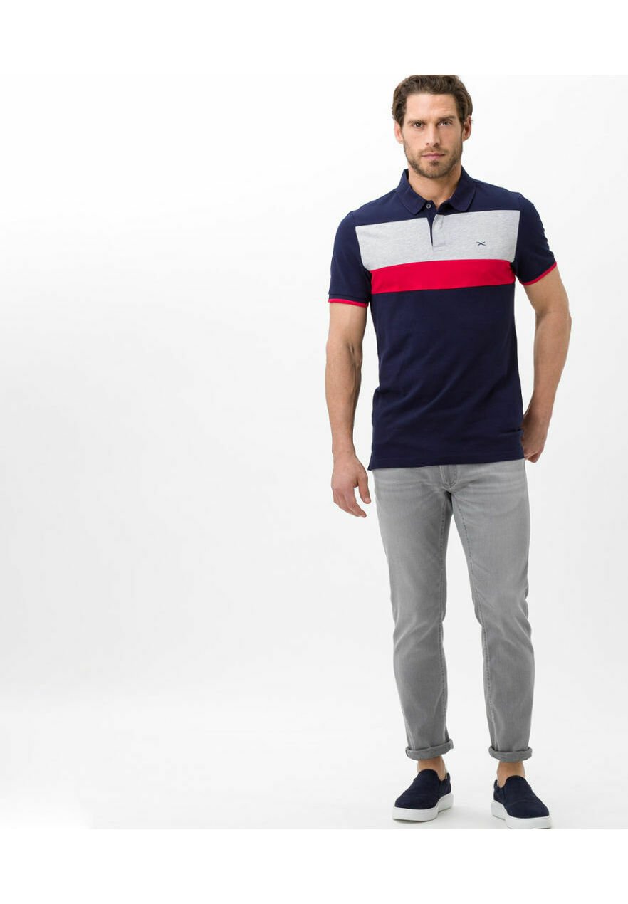 BRAX STYLE PLATO - Polo shirt - ocean 