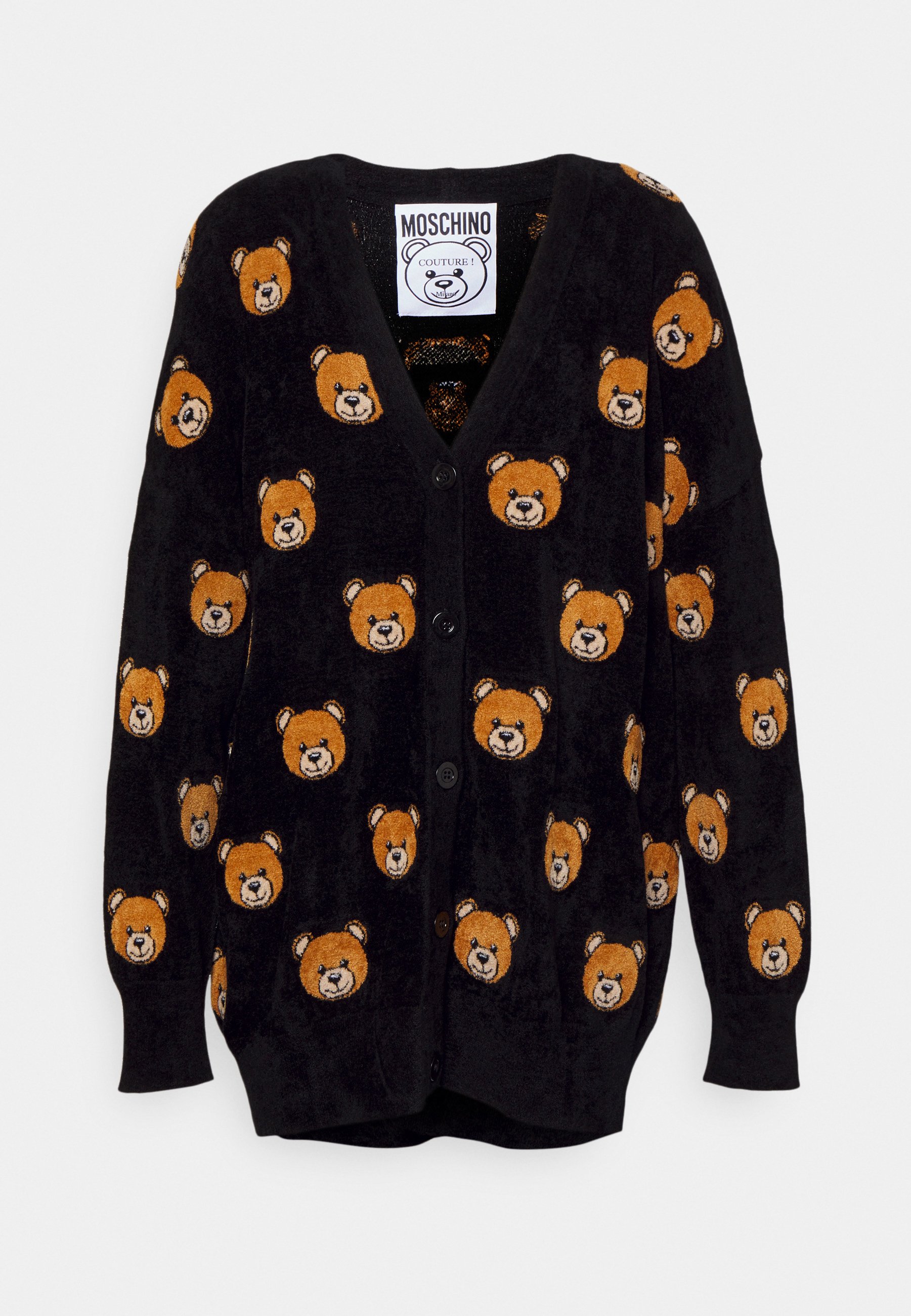 MOSCHINO TEDDY BEAR - Cardigan - black 