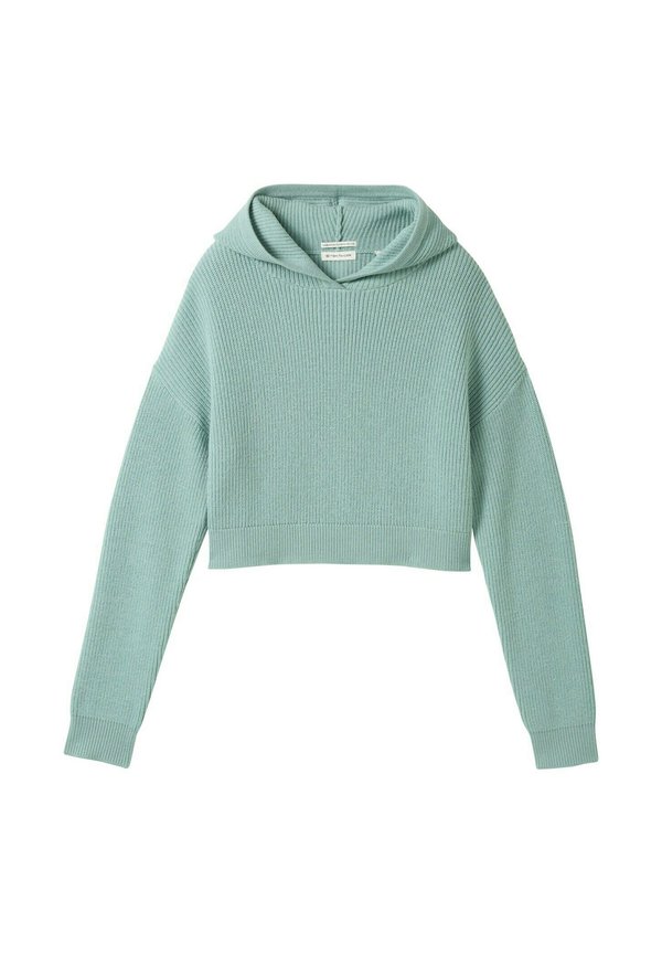 CROPPED MIT KAPUZE - Kapuzenpullover