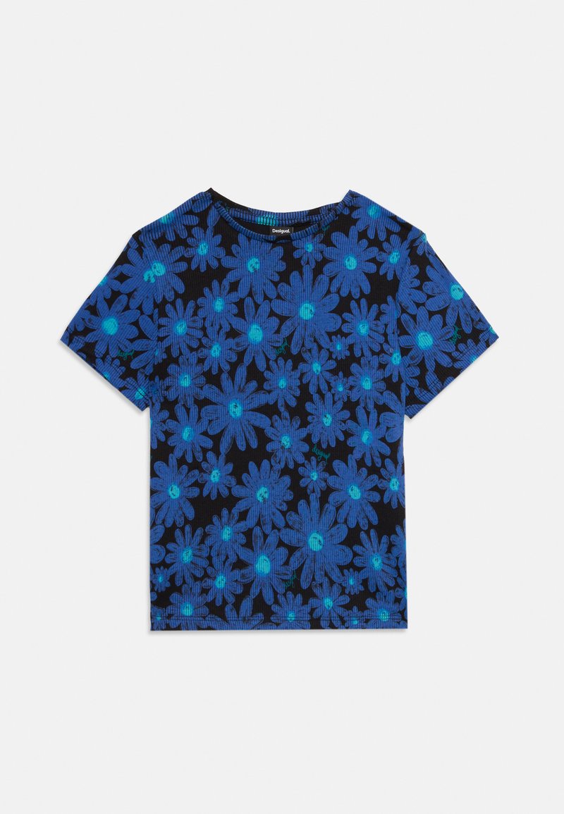 Desigual T-shirt print donkerblauw