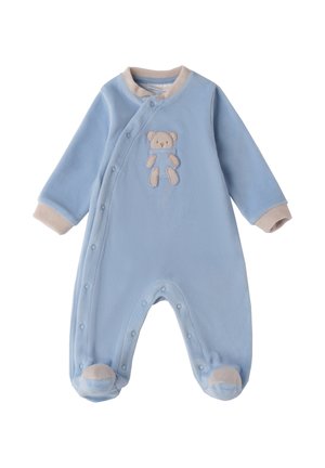 ROMPER WITH FEET - Grenouillère - light blue