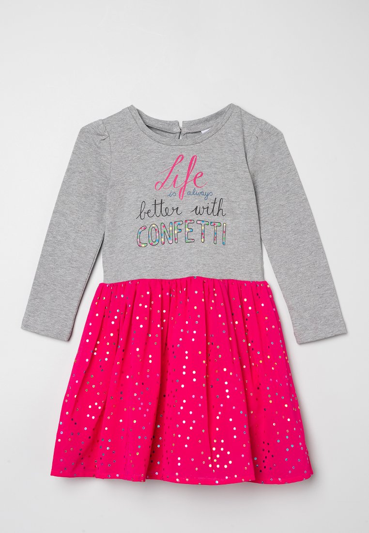 happy girls Jerseyjurk grijs