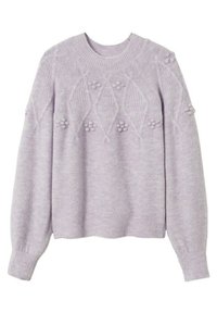Mango Strickpullover - purple