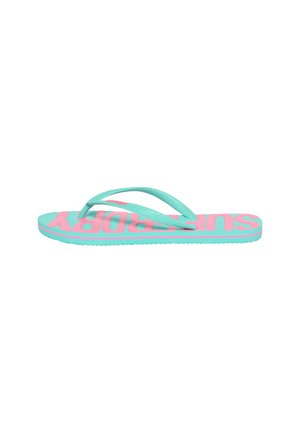 VINTAGE - Teenslippers - aqua