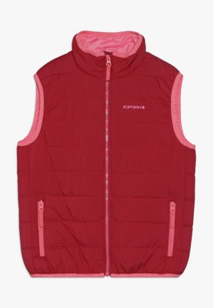 KENMARE - Waistcoat - carmine
