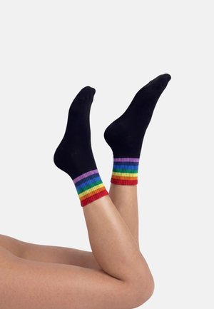 Mr Ukko, 2 PACK PRIDE  - Strømper - black