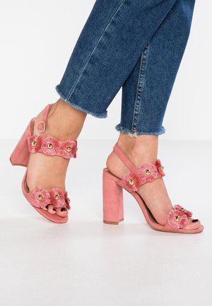 Topshop High heeled sandals - nude