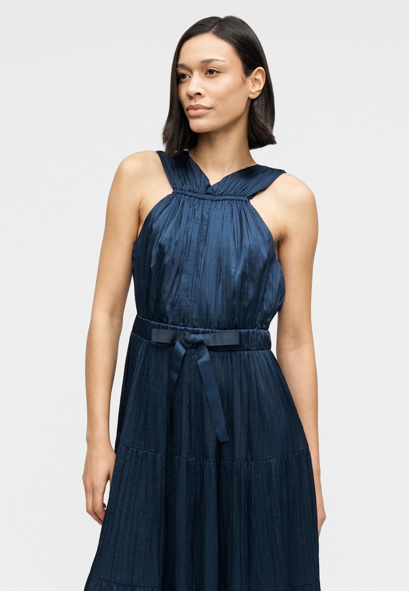 DKNY TIE WAIST DRESS - Occasion wear - blue - Zalando.ie