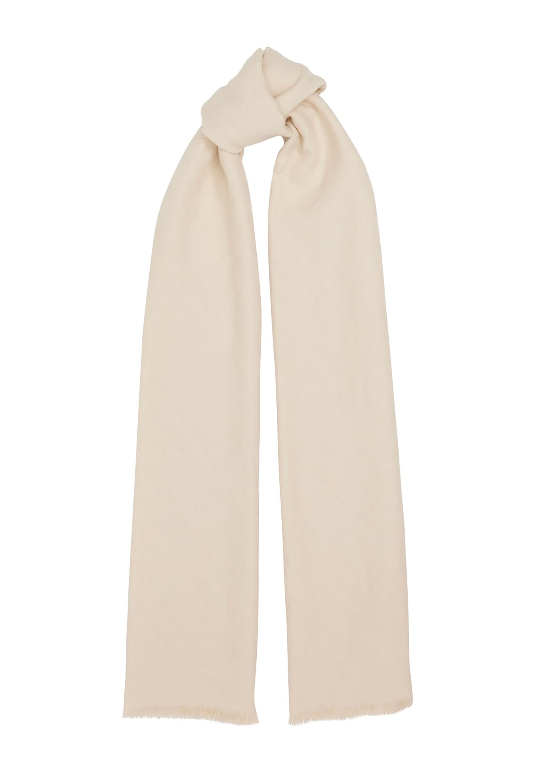 GUESS Sciarpa Foulard 90x90 Cm – Fantasia Classica In Tessuto Twill, Colore Cream White Avorio