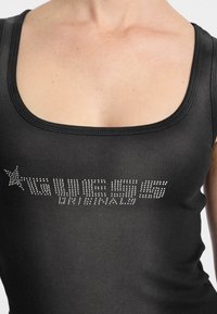 Guess MIT STRASS - Top - schwarz