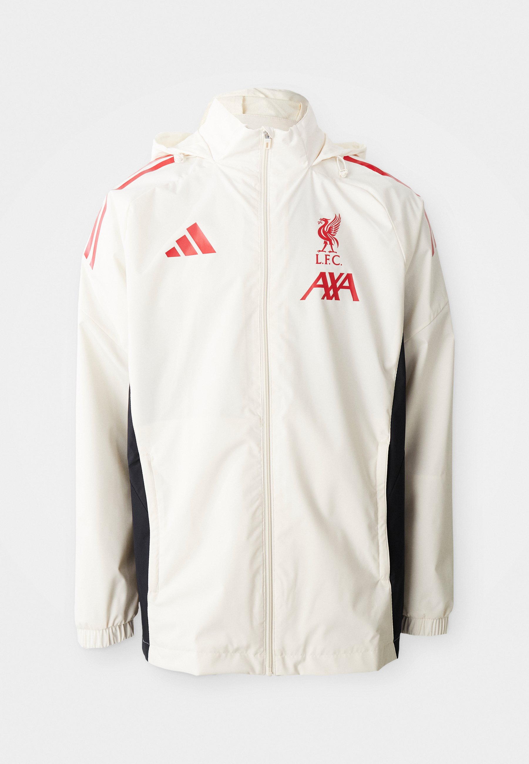 リバプールFC adidas ジャケット ホワイト/レッド adidas Performance LIVERPOOL FC JACKET - Waterproof jacket