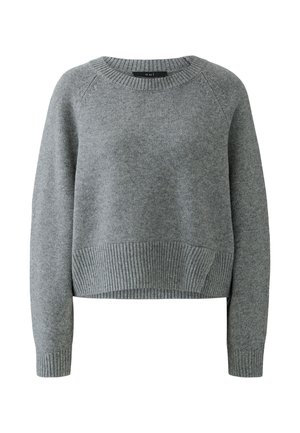 Oui, PULLOVER - Strickpullover - steel grey