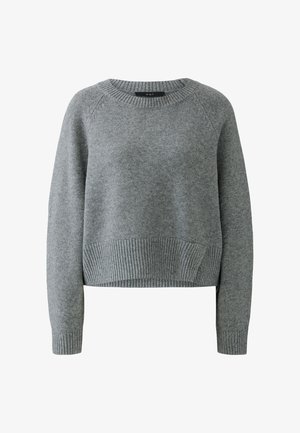 Oui, PULLOVER - Pullover - steel grey