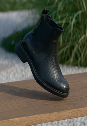 Klasszikus bokacsizmák - black/blue catargo