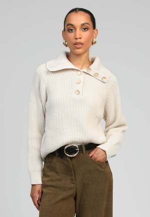 VENISE - Pullover - ecru